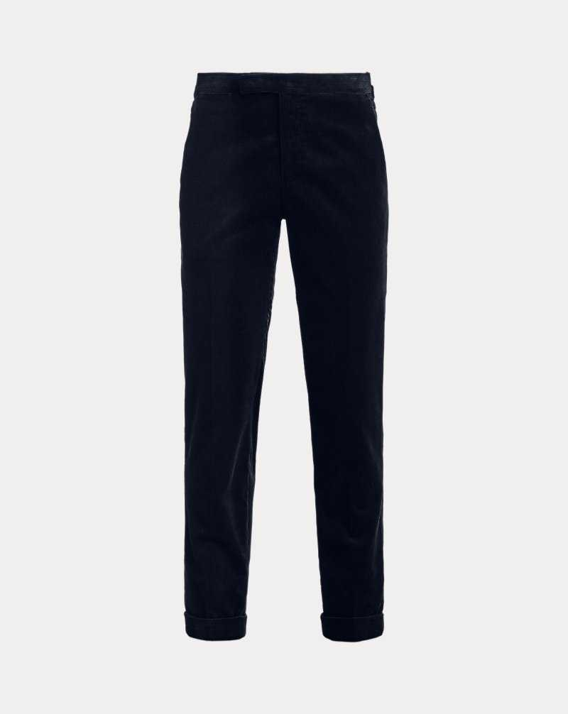 Pantalones Ralph Lauren Corduroy Hombre Azul Marino | QIYWDLU-97 - vista 2