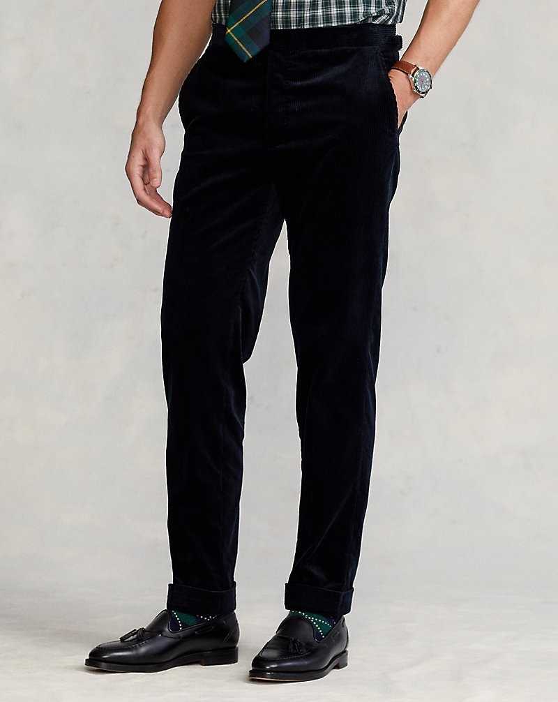 Pantalones Ralph Lauren Corduroy Hombre Azul Marino | QIYWDLU-97 - vista 3