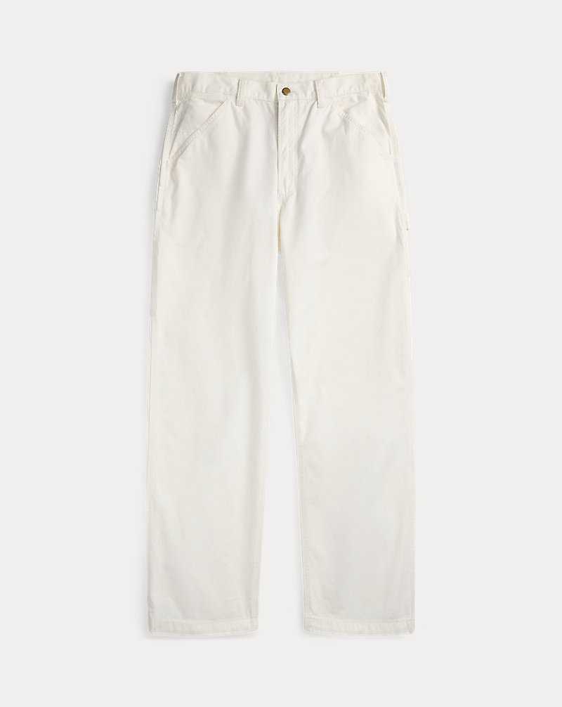 Pantalones Ralph Lauren Dungaree Fit Twill Carpenter Hombre Blancos | KCRHJDT-52 - vista 2