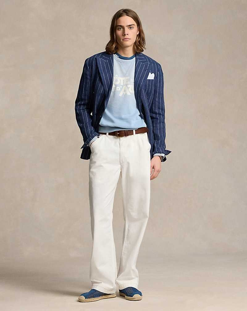 Pantalones Ralph Lauren Dungaree Fit Twill Carpenter Hombre Blancos | KCRHJDT-52 - vista 1