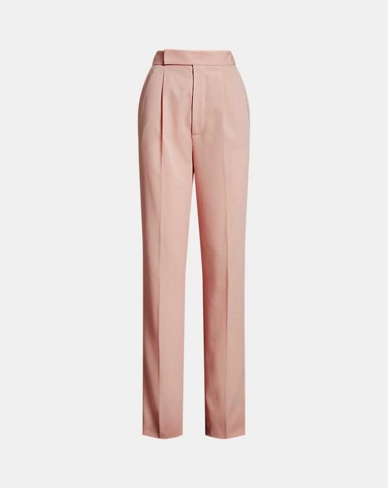 Pantalones Ralph Lauren Evanne Wool Trench Mujer Blush | MTHXEPI-46 - vista 2