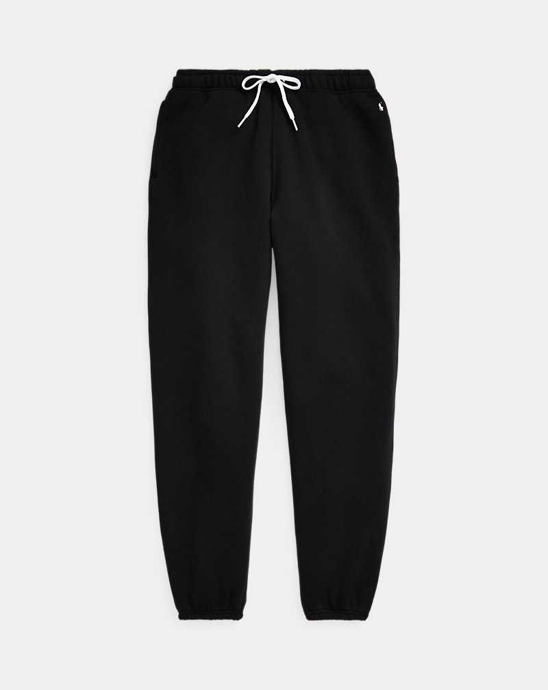 Pantalones Ralph Lauren Fleece Athletics Mujer Negros | QUBYZOA-95 - vista 2