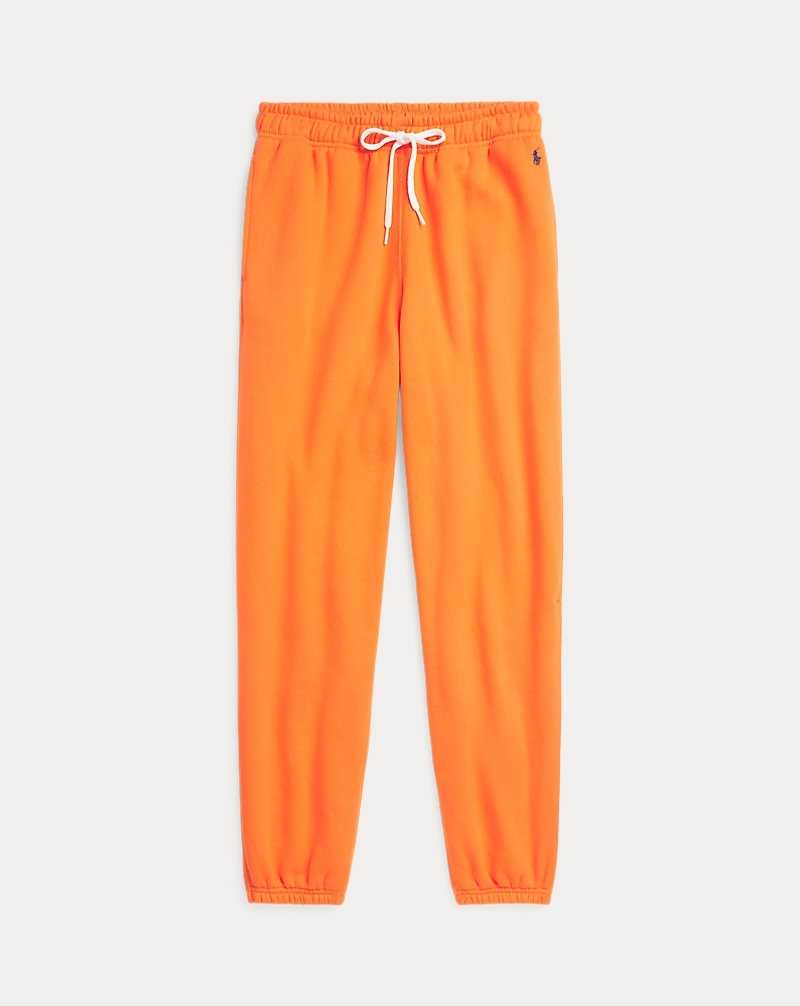 Pantalones Ralph Lauren Fleece Athletics Mujer Naranjas | PZSKUAT-69 - vista 2