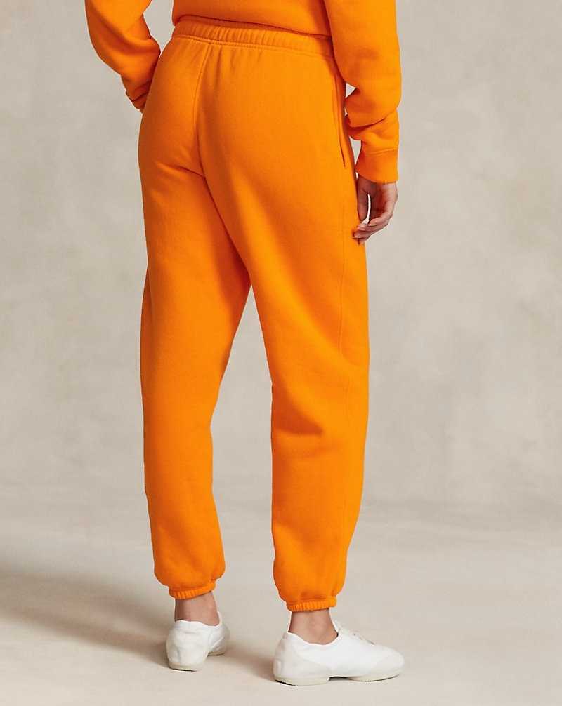 Pantalones Ralph Lauren Fleece Athletics Mujer Naranjas | PZSKUAT-69 - vista 4
