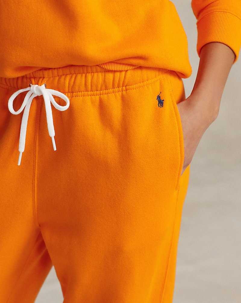 Pantalones Ralph Lauren Fleece Athletics Mujer Naranjas | PZSKUAT-69 - vista 5