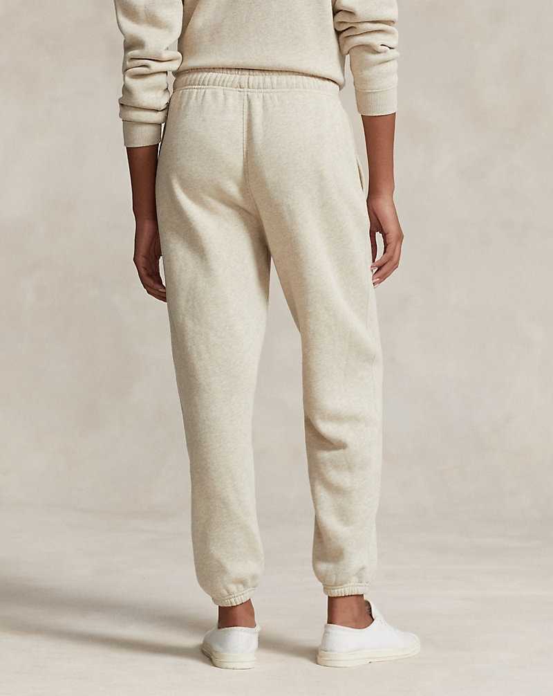 Pantalones Ralph Lauren Fleece Athletics Mujer Expedition Dune Heather | DFETILQ-90 - vista 4