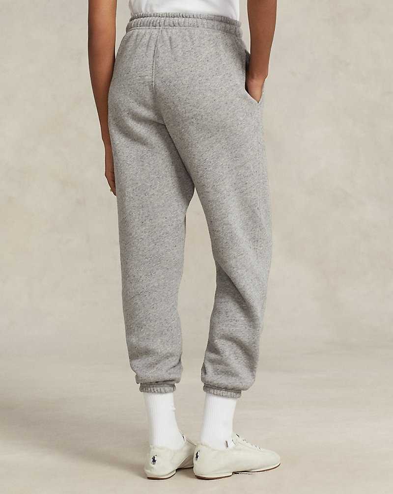 Pantalones Ralph Lauren Fleece Athletics Mujer Azules | RXMUABV-92 - vista 4