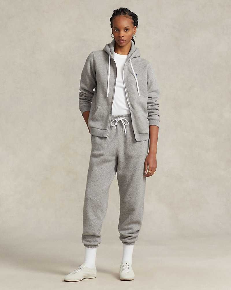 Pantalones Ralph Lauren Fleece Athletics Mujer Azules | RXMUABV-92 - vista 1