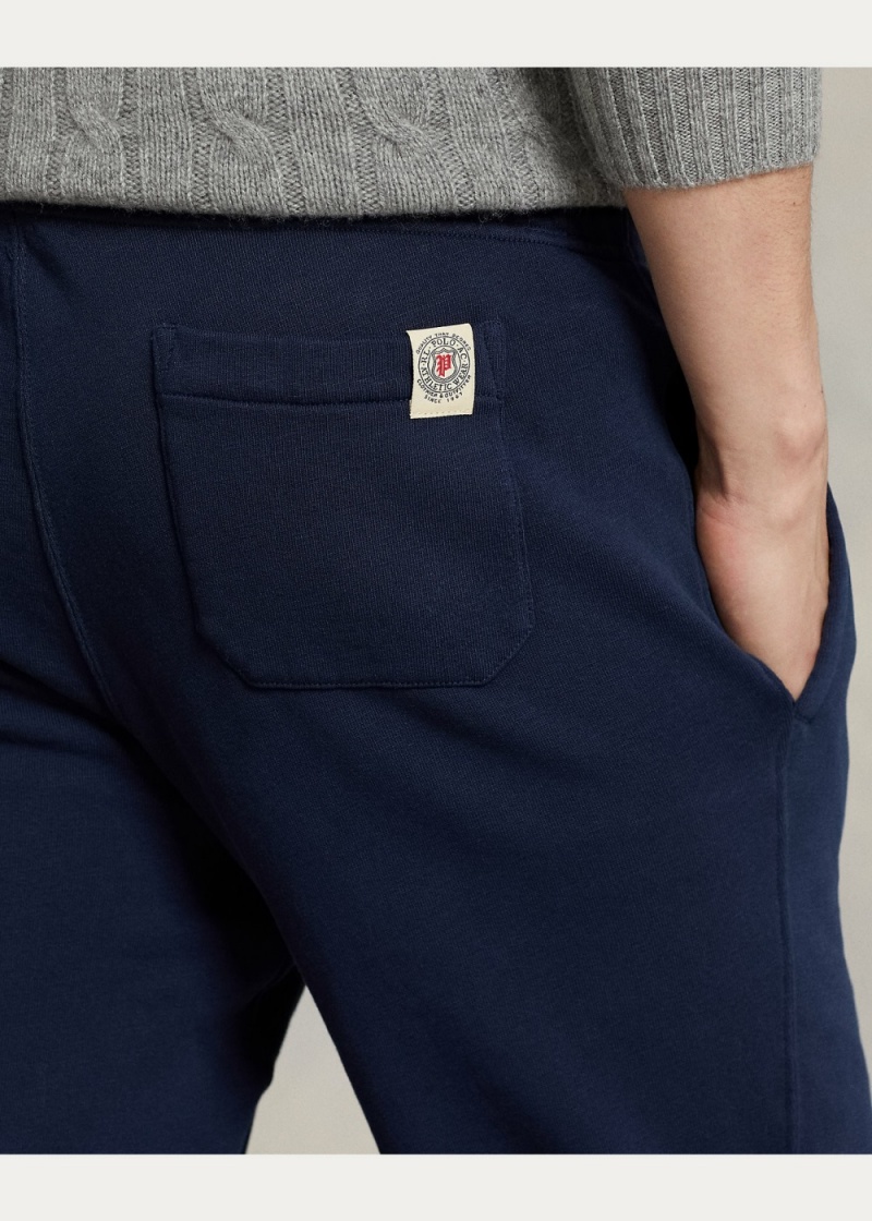 Pantalones Fleece Tracksuit Bottoms Mujer Azul Marino | RQBH47215 - vista 6