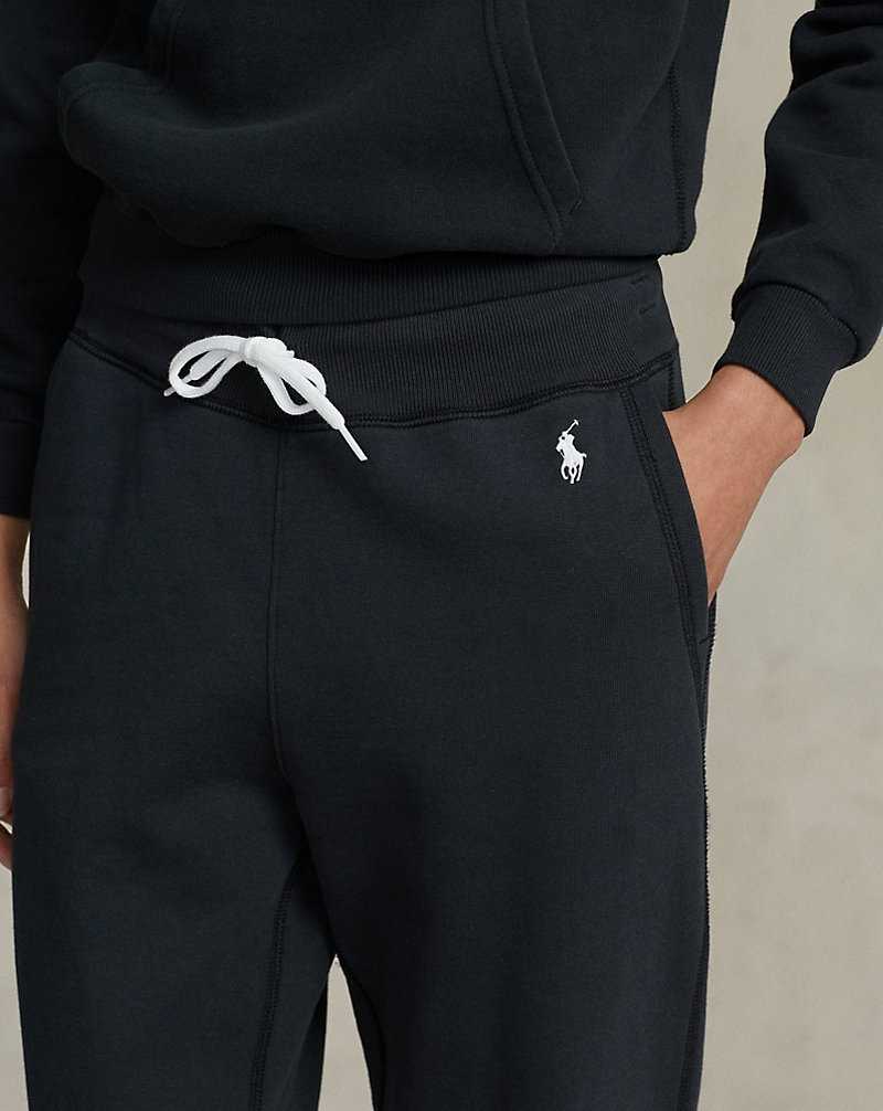 Pantalones Ralph Lauren Fleece bottoms Mujer Negros | LRYOPVF-75 - vista 5