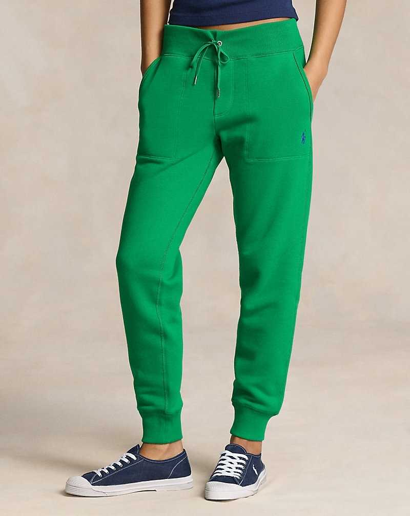 Pantalones Ralph Lauren Fleece bottoms Mujer Billiard | VMUXNDI-27 - vista 3