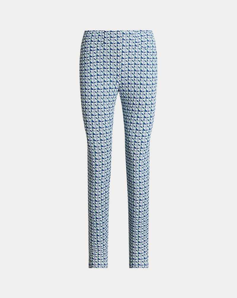 Pantalones Ralph Lauren Geo-Print Performance Stretch Mujer New Spring Wicker | MLOUADS-64 - vista 2