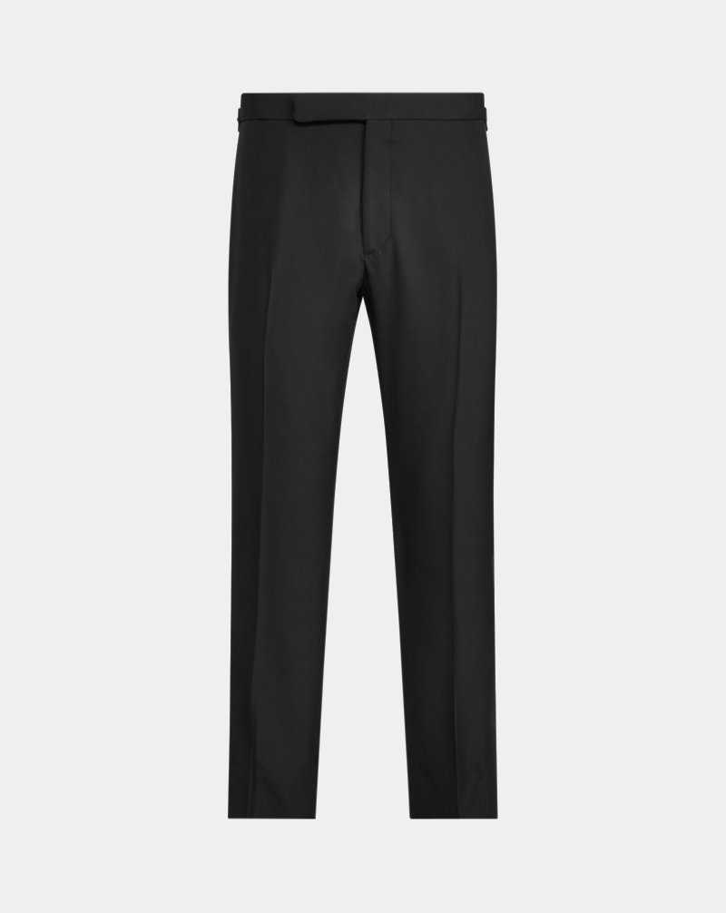 Pantalones Ralph Lauren Gregory Hand-Tailored Tuxedo Hombre Negros | LASVMTO-67 - vista 2