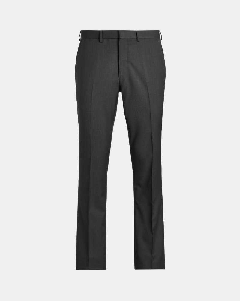Pantalones Ralph Lauren Gregory Hand-Tailored Wool Serge Hombre Charcoal | RLPZOKT-28 - vista 2