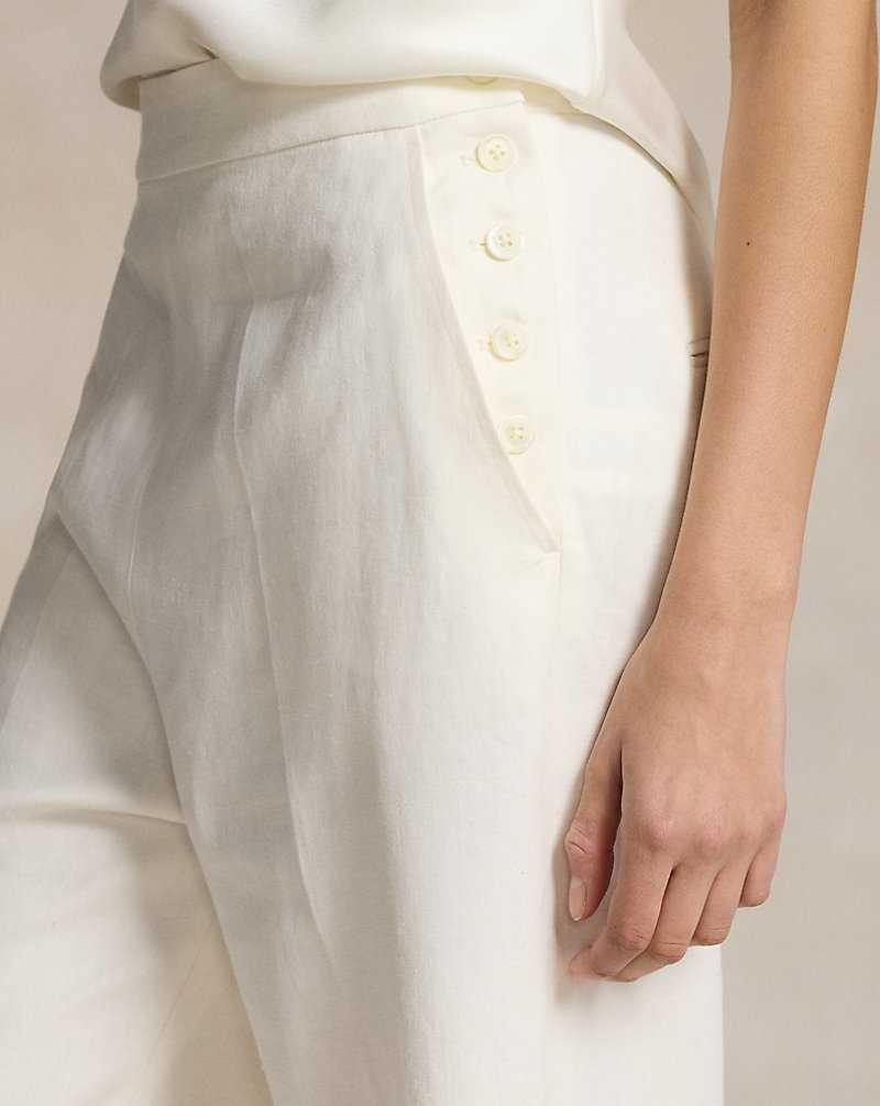 Pantalones Ralph Lauren Hemp Wide-Leg Mujer Nevis | SIEAWRU-59 - vista 5