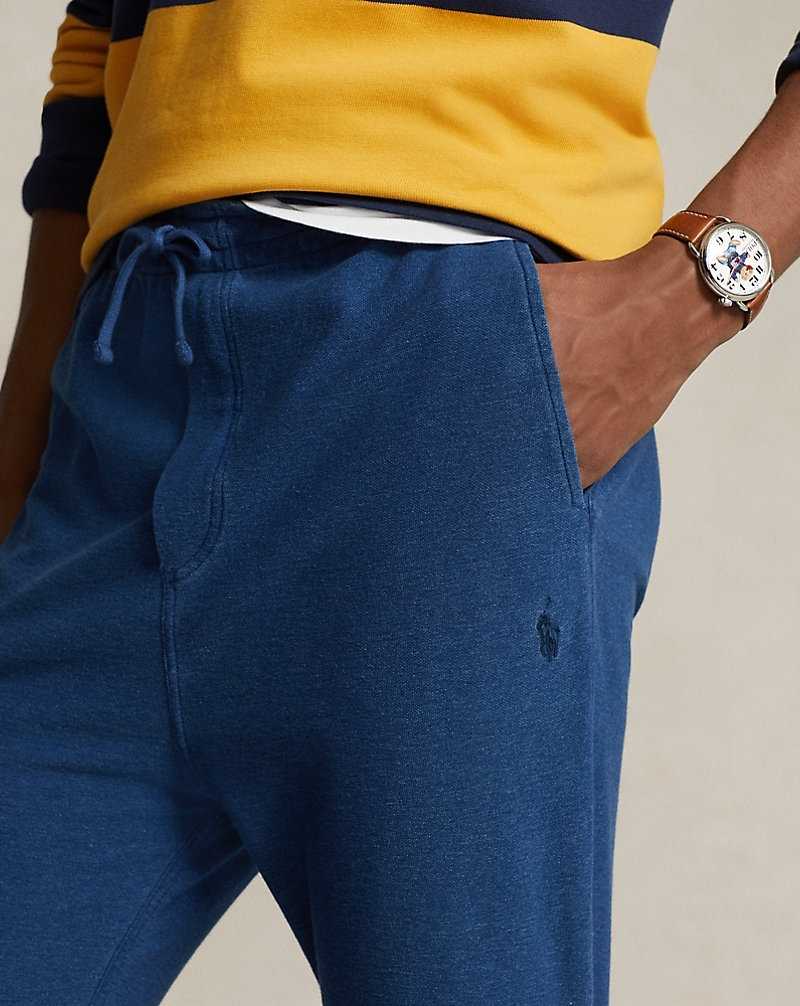 Pantalones Ralph Lauren Indigo-Dyed Mesh Drawstring Hombre Azules | ABOMVEX-78 - vista 5