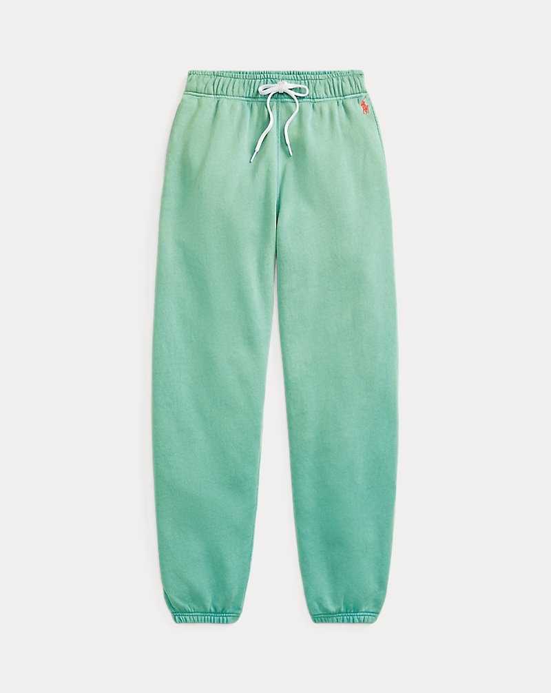 Pantalones Ralph Lauren Lightweight Fleece Athletic Mujer Celadon | MSJGCKF-95 - vista 2