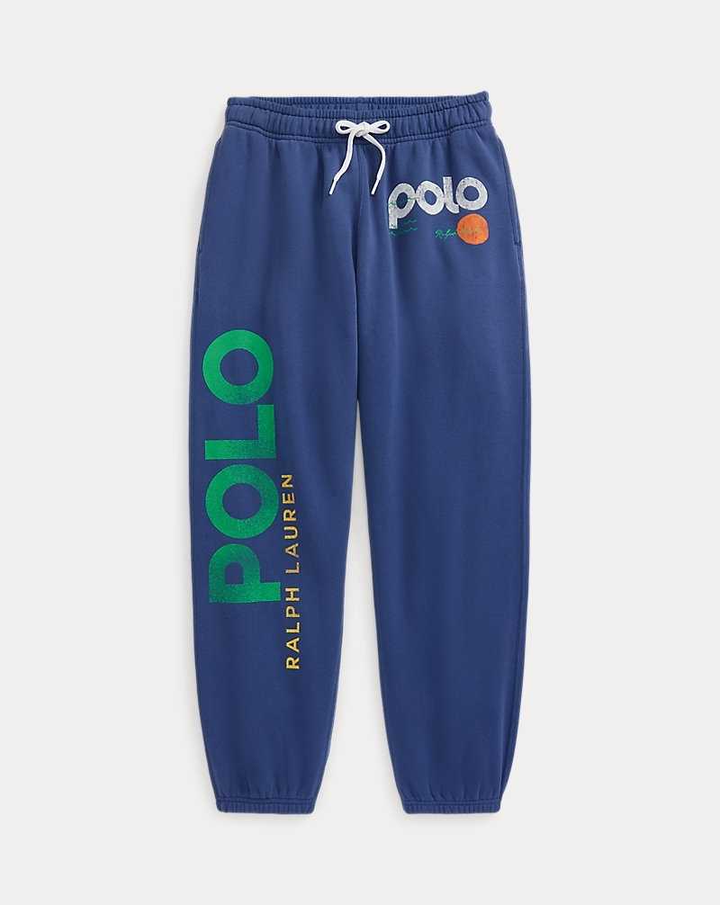 Pantalones Ralph Lauren Logo Wave Graphic Bottoms Mujer Azules | KQZACWI-07 - vista 2