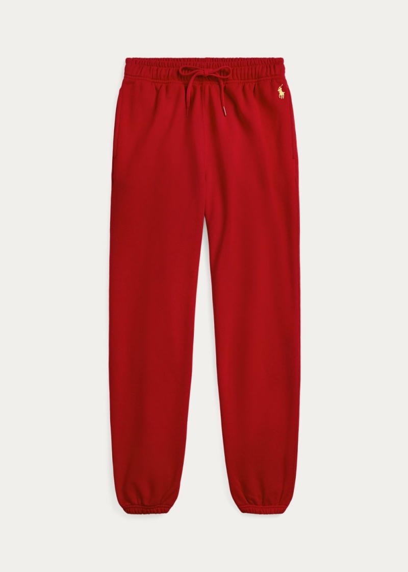Pantalones Lunar New Year Terry Sweatpants Mujer Rojos | LRTF72589 - vista 2