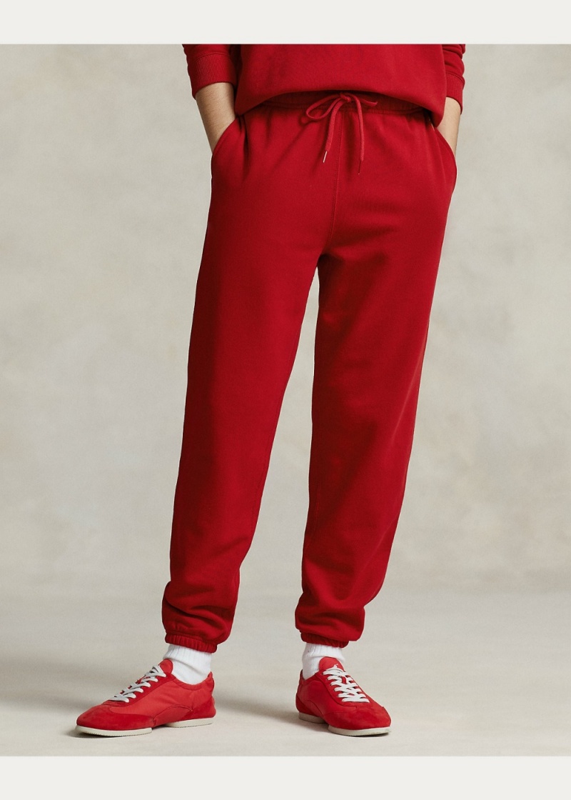 Pantalones Lunar New Year Terry Sweatpants Mujer Rojos | LRTF72589 - vista 3