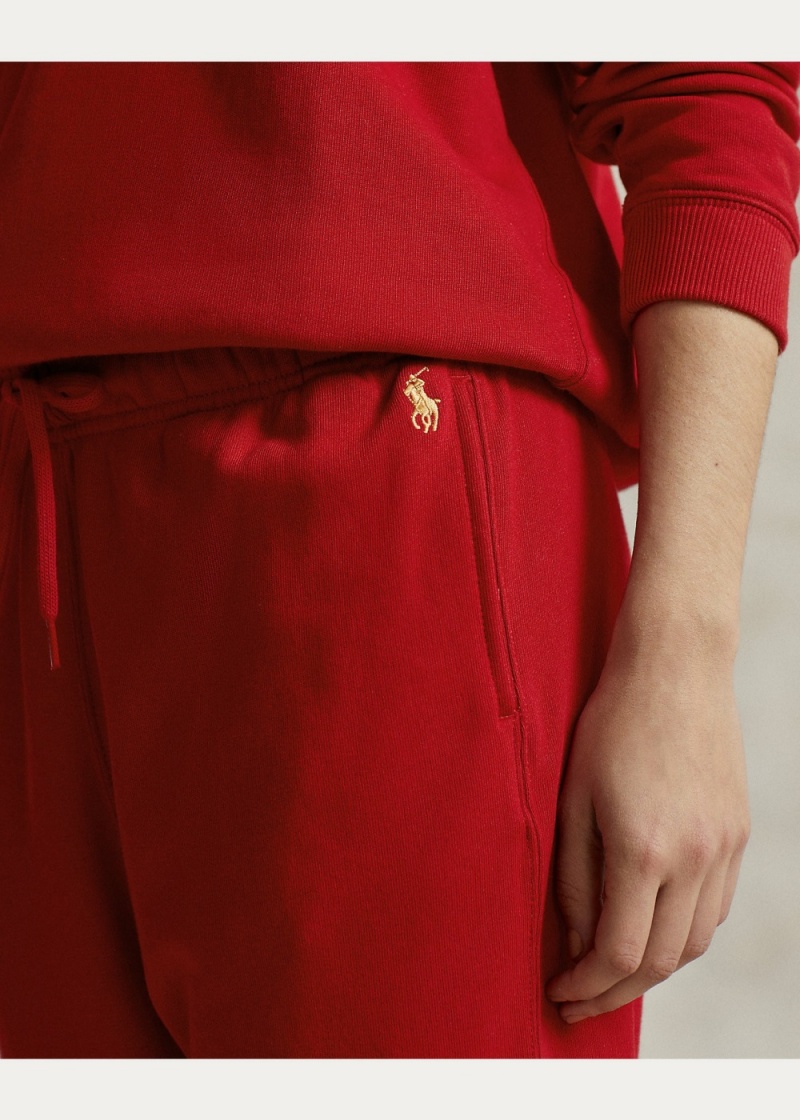 Pantalones Lunar New Year Terry Sweatpants Mujer Rojos | LRTF72589 - vista 5