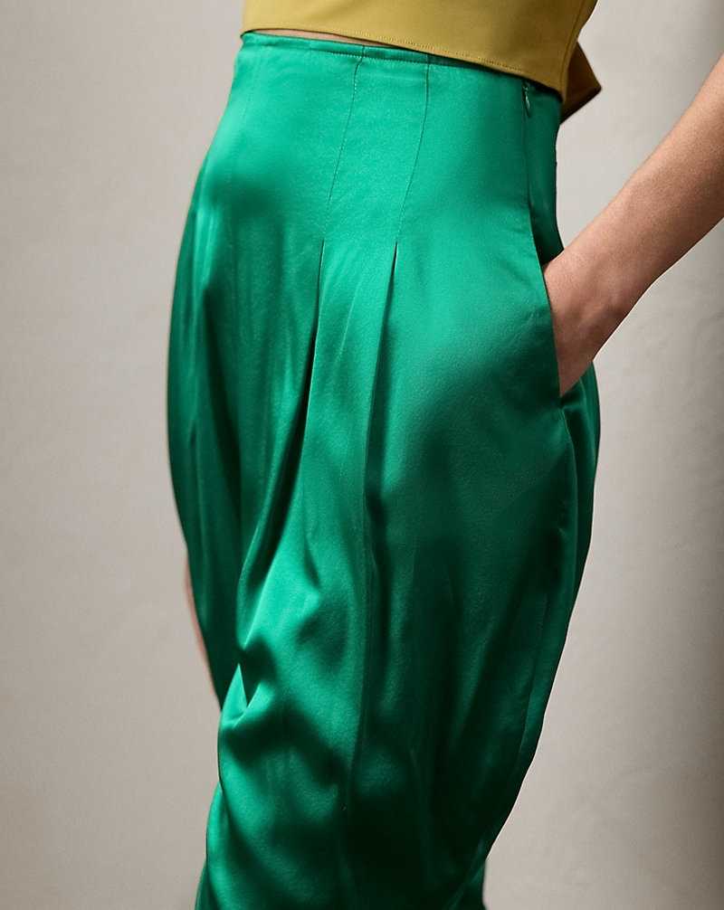 Pantalones Ralph Lauren Malti Stretch Charmeuse Jodhpur Mujer | QHEYGKZ-59 - vista 5