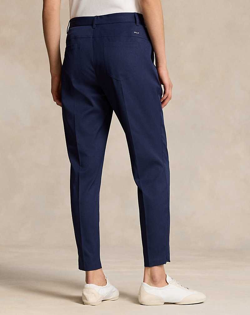 Pantalones Ralph Lauren Performance 5-Pocket Stretch Twill Mujer Azul Marino | YIPGFHX-39 - vista 4