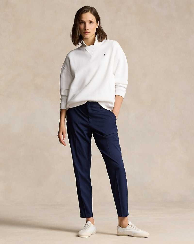 Pantalones Ralph Lauren Performance 5-Pocket Stretch Twill Mujer Azul Marino | YIPGFHX-39 - vista 1