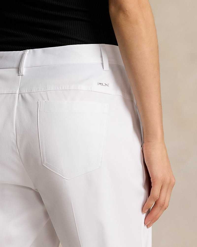 Pantalones Ralph Lauren Performance 5-Pocket Stretch Twill Mujer Blancos | IAURXGT-12 - vista 5