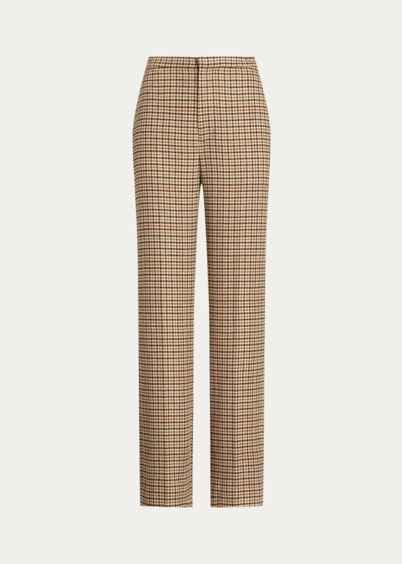 Pantalones Plaid Tweed Directo-Leg Pant Mujer Multicolor | PKQY06784 - vista 2