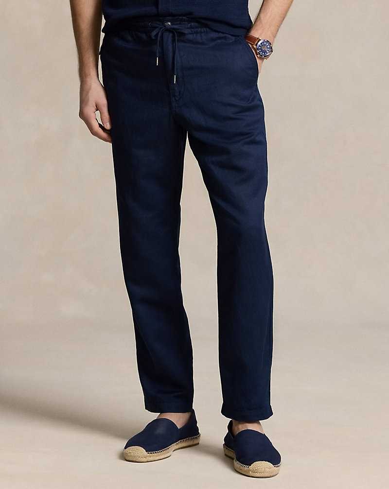 Pantalones Ralph Lauren Prepster Classic Fit Twill Hombre Azul Marino | XMJWSFP-72 - vista 3
