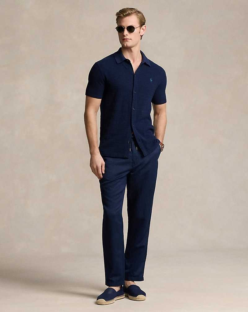 Pantalones Ralph Lauren Prepster Classic Fit Twill Hombre Azul Marino | XMJWSFP-72 - vista 1