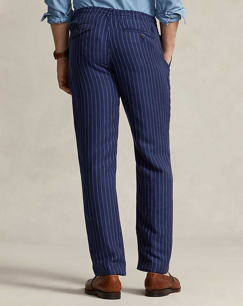 Pantalones Ralph Lauren Prepster Classic Fit Twill Hombre Azul Marino | HVKNEUB-64 - vista 4