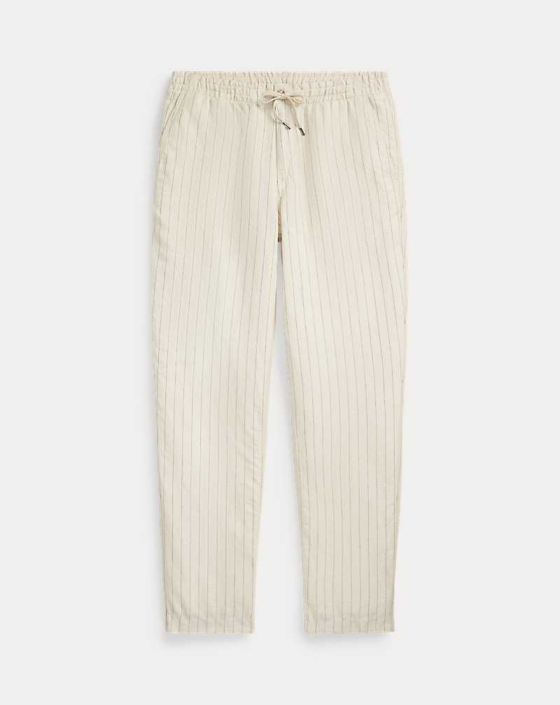Pantalones Ralph Lauren Prepster Classic Fit Twill Hombre Creme | ECSWTMN-25 - vista 2