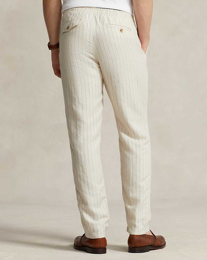 Pantalones Ralph Lauren Prepster Classic Fit Twill Hombre Creme | ECSWTMN-25 - vista 4
