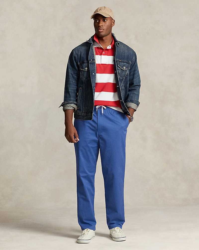 Pantalones Ralph Lauren Prepster Stretch Classic Fit Hombre Azur | MRSUEGP-56 - vista 1
