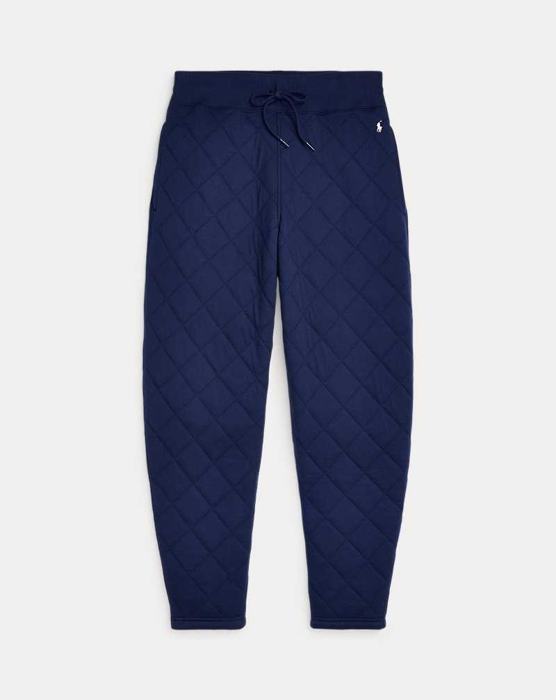 Pantalones Ralph Lauren Quilted Athletic Mujer Azul Rey | JVOEKIQ-60 - vista 2