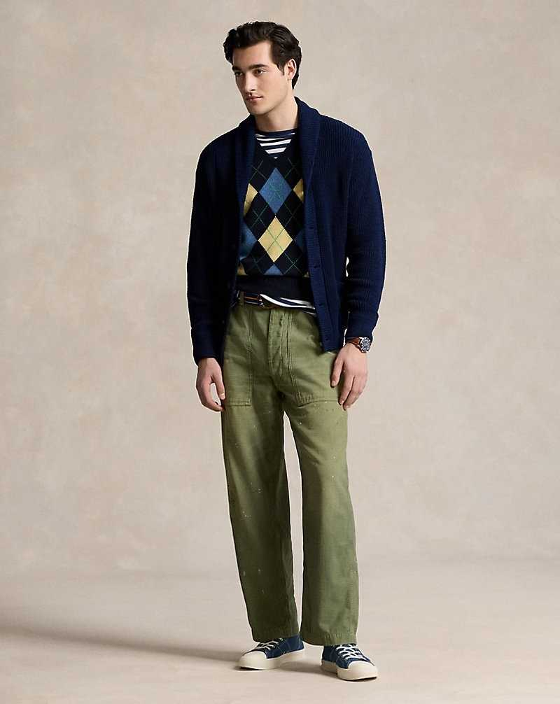 Pantalones Ralph Lauren Relaxed Fit Reverse-Sateen Hombre Arrandale | RDHYEWS-72 - vista 1