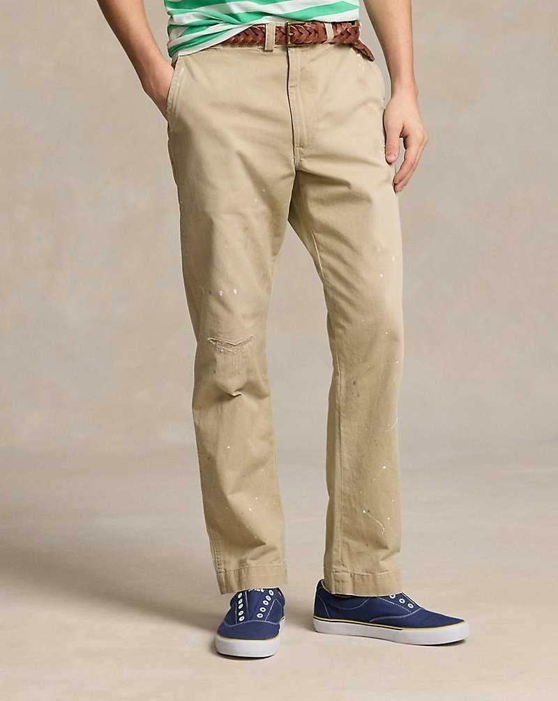 Pantalones Ralph Lauren Salinger Straight Fit Chino Hombre Gates | XORNZPF-08 - vista 3