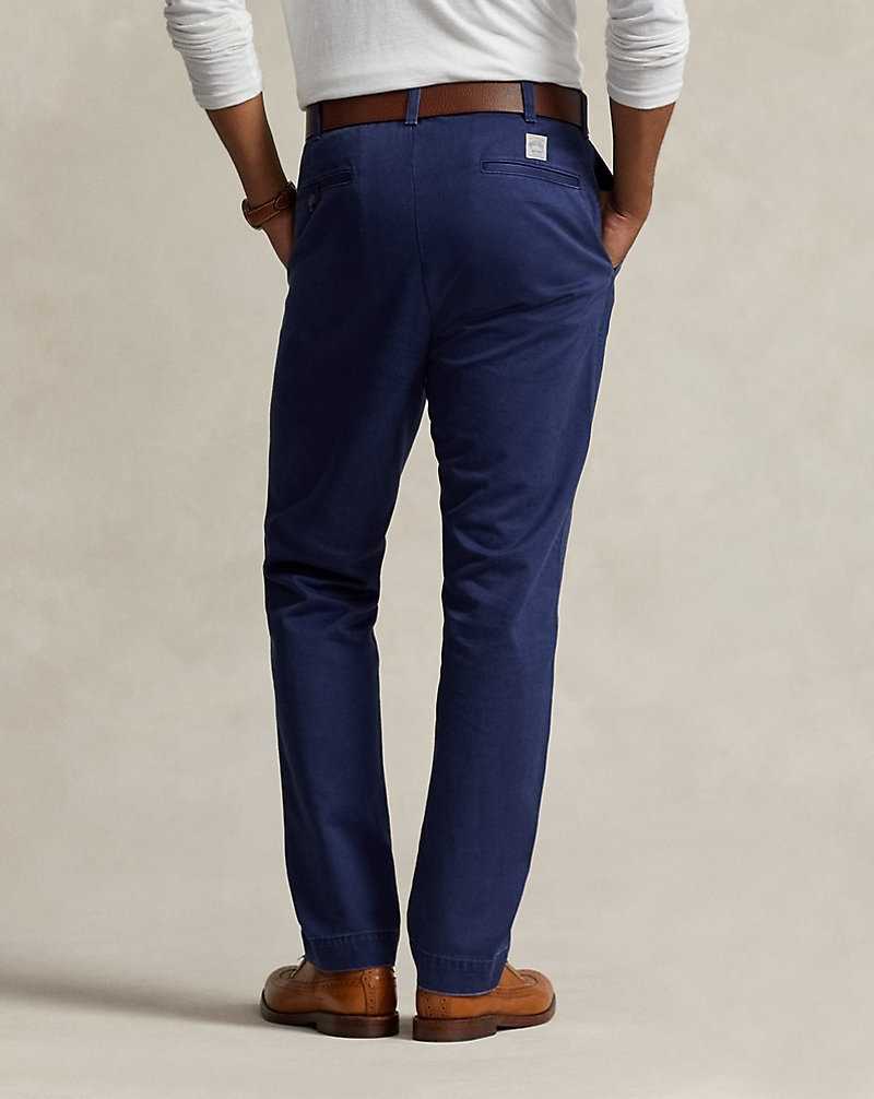 Pantalones Ralph Lauren Salinger Straight Fit Chino Hombre Azul Marino | GYFLPRE-26 - vista 4