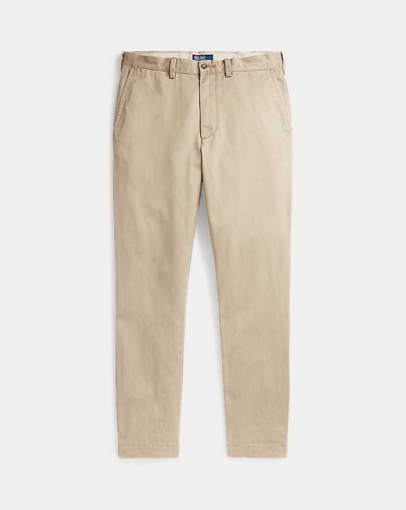 Pantalones Ralph Lauren Salinger Straight Fit Chino Hombre Kaki | URFQTIL-35 - vista 2