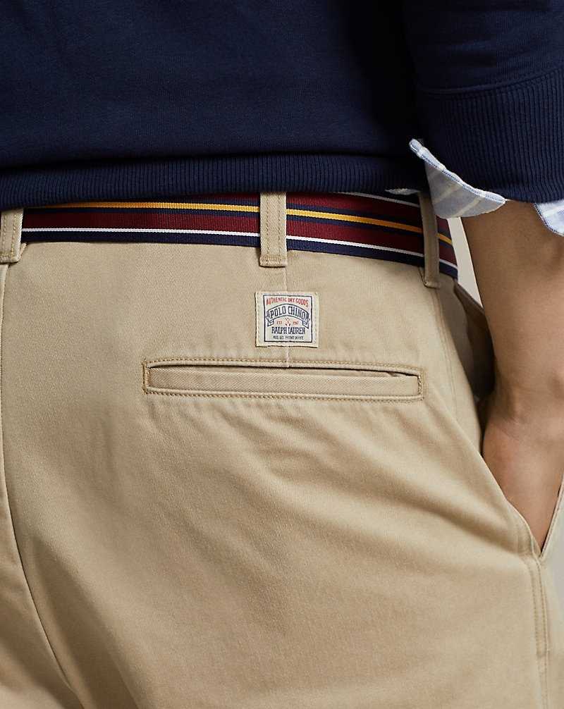 Pantalones Ralph Lauren Salinger Straight Fit Chino Hombre Kaki | URFQTIL-35 - vista 5