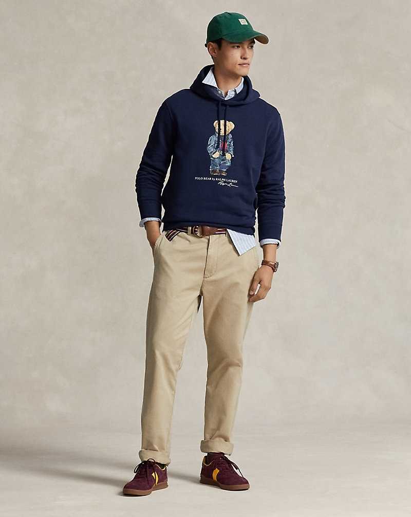 Pantalones Ralph Lauren Salinger Straight Fit Chino Hombre Kaki | URFQTIL-35 - vista 1