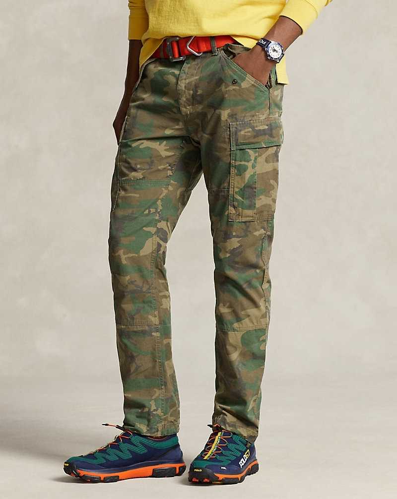 Pantalones Ralph Lauren Slim Fit Camo Canvas Cargo Hombre Camuflados | CILHGRD-49 - vista 3
