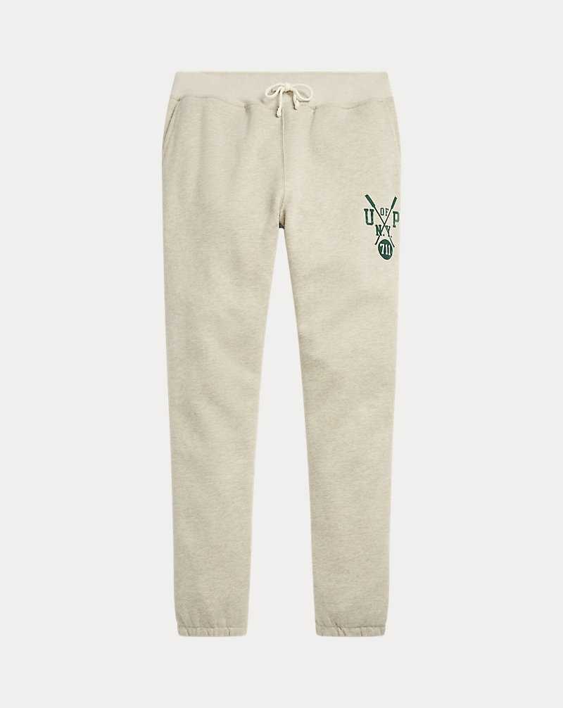 Pantalones Ralph Lauren Slub Fleece Graphic Bottoms Hombre Lt Vintage Hthr | VWLDZXI-36 - vista 2
