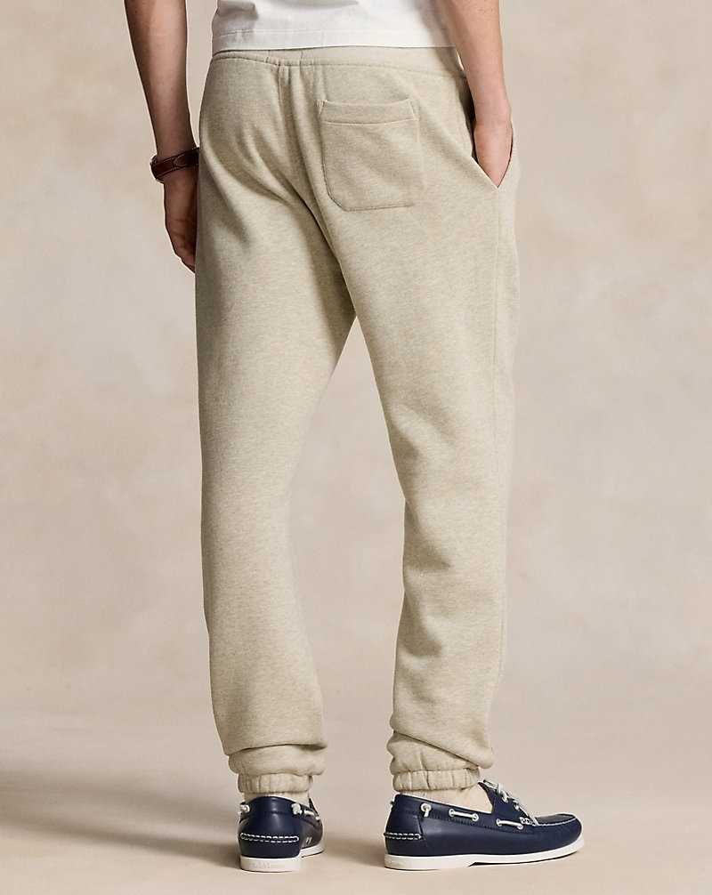 Pantalones Ralph Lauren Slub Fleece Graphic Bottoms Hombre Lt Vintage Hthr | VWLDZXI-36 - vista 4