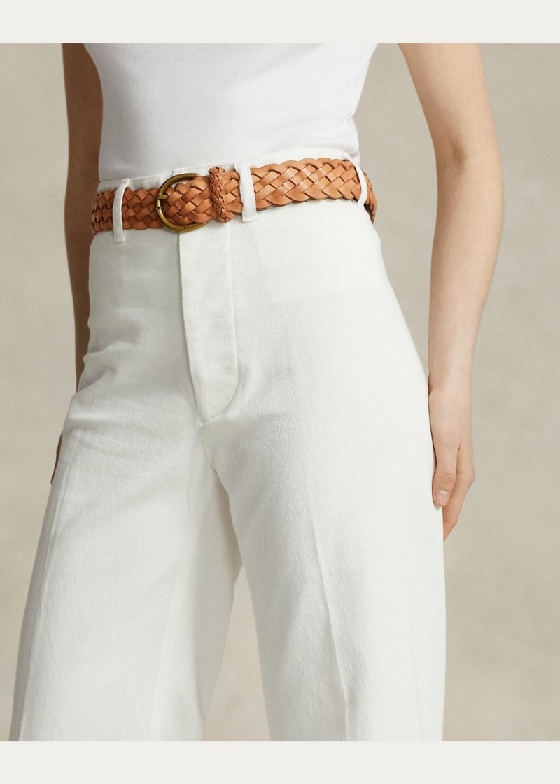 Pantalones Stretch Chino Sailor Mujer Creme | MJNE14593 - vista 2