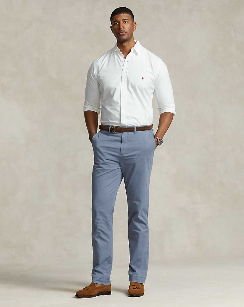 Pantalones Ralph Lauren Stretch Classic Fit Chino Hombre Azules | WNLIXFT-57 - vista 1