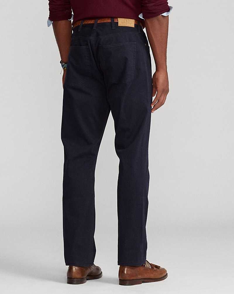 Pantalones Ralph Lauren Stretch Classic Fit Sateen Hombre Azul Marino | ENPMIQZ-32 - vista 4