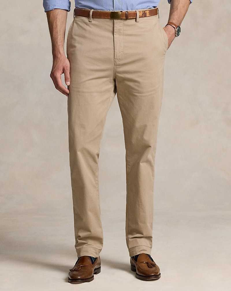 Pantalones Ralph Lauren Stretch Classic Fit Chino Hombre Kaki | XDTGOYU-17 - vista 3